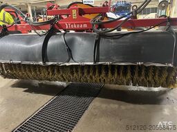 Tokvam FK broom with wheel loader attachment or tractor a