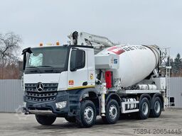 MERCEDES-BENZ AROCS 3743 * Betonpumpe + FUNK * 8x4 * TOP