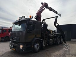 Volvo FE 330 + HMF 1680 + 6X2 + CONTAINER SYSTEM