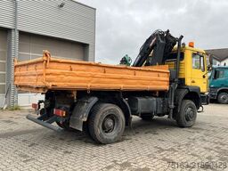 MAN F2000 19.343 FAK 2-Achs Allradkipper Kran