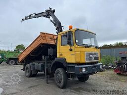 MAN F2000 19.343 FAK 2-Achs Allradkipper Kran