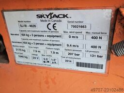 SKYJACK SJ-III 4626 Working height: 9,9m