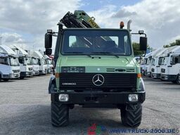 Unimog U 1400 Kran PK 7000B Kran 5+6 Steuerkreis + AHK