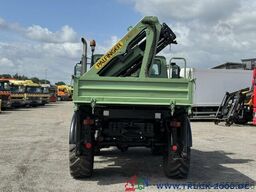 Unimog U 1400 Kran PK 7000B Kran 5+6 Steuerkreis + AHK