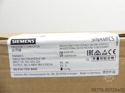 Siemens 6SL3120-1TE21-8AD0 Single Motor Modul 18A SN: T-PD6214860 FS: E ungebr.