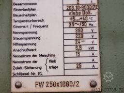WMW Auerbach FW 250 x 1000 / 2