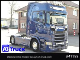 SCANIA S 500, SZM ,2 Kreis Hydraulik, Alu, Leder,  Retarder