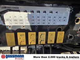 Mercedes-Benz Actros 2546 L 6x2, Hiab Kran 244 E - 6 Hiduo,