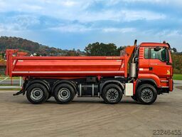 MAN TGS 35.500 KIPPER 6,00 m + BORDMATIC * 8x4