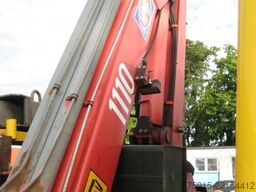 MERCEDES-BENZ 1223 L Atego TISCHER Schiebeplateau Kran Brille