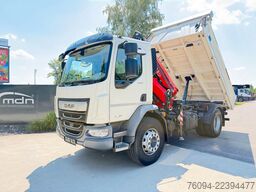 DAF LF 290 MEILLER Kipper KRAN 13m FUNK AHK