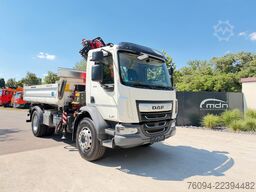 DAF LF 290 MEILLER Kipper KRAN 13m FUNK AHK