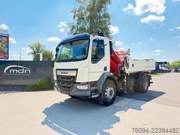 DAF LF 290 MEILLER Kipper KRAN 13m FUNK AHK