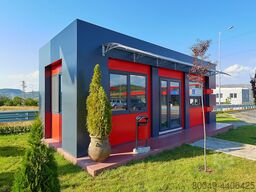 Baucontainer Lagercontainer container Modulhaus modulheim Bungalow Pavillon WC