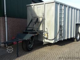  Mestcontainer met neuswiel