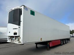 SCHMITZ SCB S3B KüHLAUFLIEGER, TK SLXE 400,  LIFTACHSE, DOPPELSTOCK, BLUMENBREITE