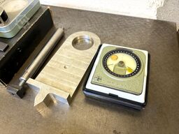 Scribing plate with contents 