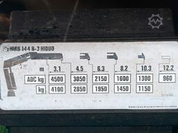 MERCEDES-BENZ Arocs 2640 Kipper + HIAB 144 + FUNK * Bordmatic!