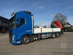 VOLVO FH 500 6x2 Container Pritsche Fassi F455 Kran
