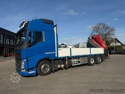 VOLVO FH 500 6x2 Container Pritsche Fassi F455 Kran