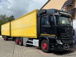 MERCEDES-BENZ 2545 Actros*kpl Zug*2x LBW*Lift/Lenk*Ret.*38 Pal