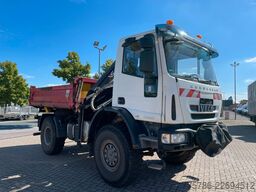 IVECO EuroCargo ML 150E25/ 4x4/ Hiab+FB+5/6/ AC/ Winde