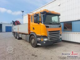 Scania G 410 LB6x2*4MNA Pritsche HMF 2120-4 Heckkran