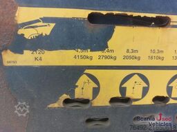 Scania G 410 LB6x2*4MNA Pritsche HMF 2120-4 Heckkran