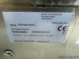 Staff Ice System BTX150 Eiswürfelmaschine / Eisbereiter 150 kg/24h Bj. 2022 Staff Ice System BTX150 Eiswürfelmaschine / Eisbereiter 150 kg/24h Bj. 2022
