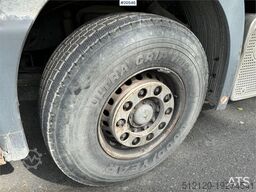 Mercedes-Benz Actros 2543 flatbed truck w/ rear mounted Hiab 14