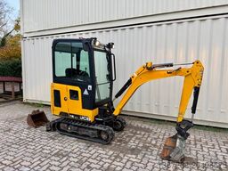 JCB 16C-1 /2019 BJ/1.171 H/verbr. Laufwerk/2xLöffel