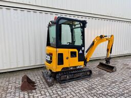 JCB 16C-1 /2019 BJ/1.171 H/verbr. Laufwerk/2xLöffel