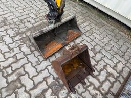 JCB 16C-1 /2019 BJ/1.171 H/verbr. Laufwerk/2xLöffel