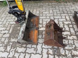 JCB 16C-1 /2019 BJ/1.171 H/verbr. Laufwerk/2xLöffel