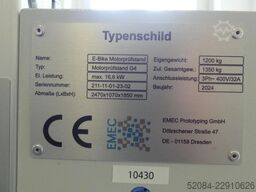 EMEC Prototyping GmbH E-Bike Motorprüfstand G4