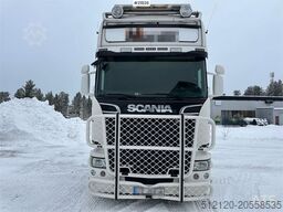 Scania R730 6x2 tractor unit w/ hydraulics. WATCH VIDEO.