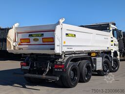 MAN TGS 35.520 8x4, 1 Liege, MEILLER Bordmatic,MIETE