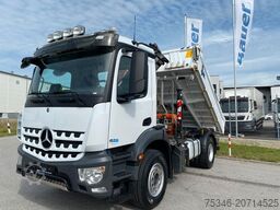 MERCEDES-BENZ 1835 Kipper/Meiller/Atlas 135/Funk/74 tkm/Top