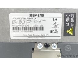Siemens 6SL3224-0BE23-0UA0 Power Module 240 SN:XAH705-000493 - ! -
