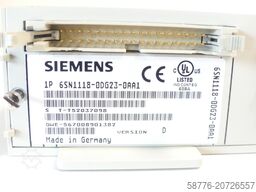 Siemens 6SN1118-0DG23-0AA1 Regelungseinschub Version D SN T-T52037098