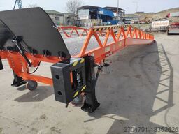 Mobile ramp, loading ramp, dock ramp 8 tons
