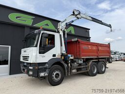 Iveco Trakker 380T45 Kipper + Kran CORMACH 6x4
