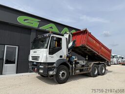 Iveco Trakker 380T45 Kipper + Kran CORMACH 6x4