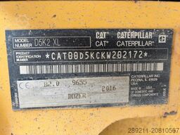 CAT D 5 K 2 XL (Low Verified Hours)