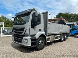IVECO Pritsche + HIAB HIDUO 228 Kran
