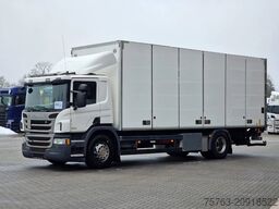 Scania P280 4x2 - Box with sidedoors - Zepro loadlift ...