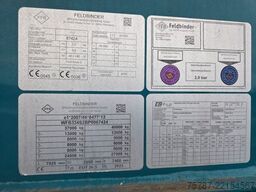 FELDBINDER 26TL liegendes Euter, 2 x Befüllung, Schwallwand