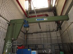 Abus VS Kran Drehkran Hallenkran 2t Abus Kettenzug GM NL 2000Kg L 4m H 4m