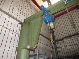 Abus VS Kran Drehkran Hallenkran 2t Abus Kettenzug GM NL 2000Kg L 4m H 4m