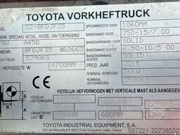 Toyota 02-8FDJF35 Dieselstapler